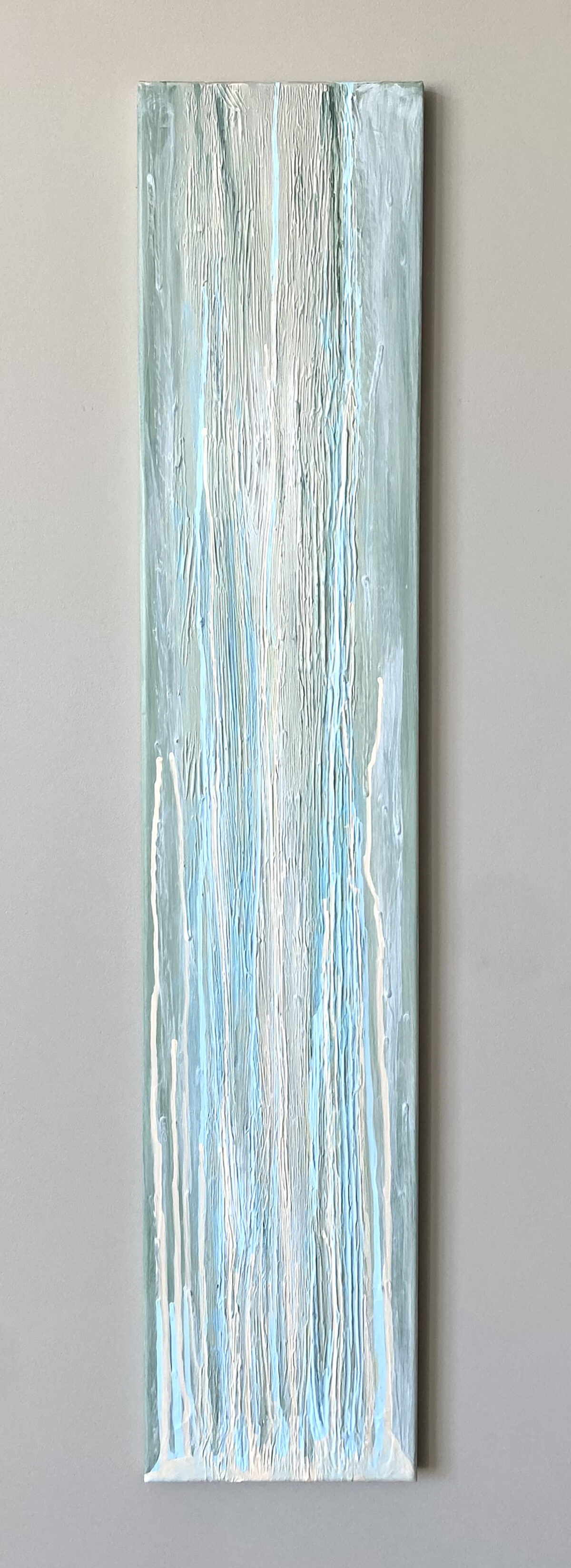 Verticals, schilderij van Renske Welie