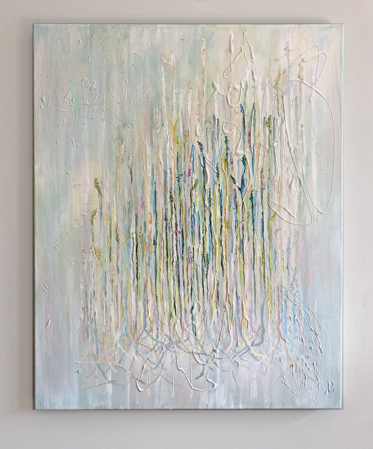 Spring, schilderij van Renske Welie