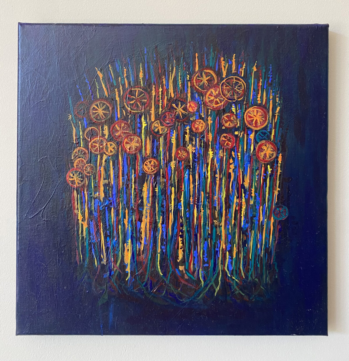 Some Nature, schilderij van Renske Welie