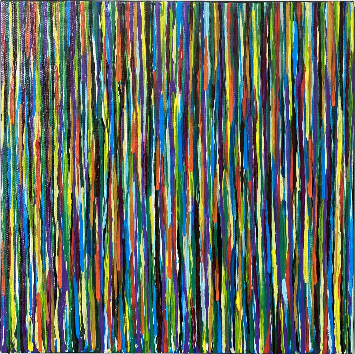Stripes 2, schilderij van Renske Welie