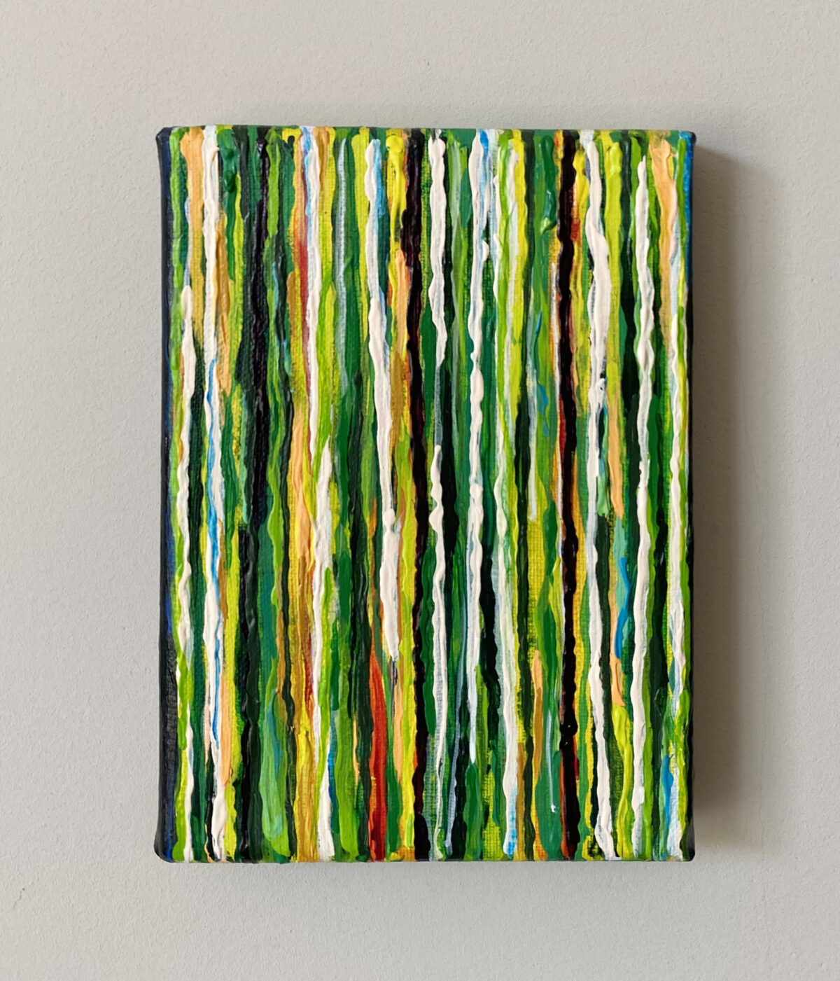 Stripes 1, schilderij van Renske Welie